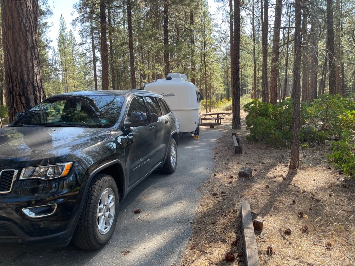 Lassen National Forest, Cave Campground