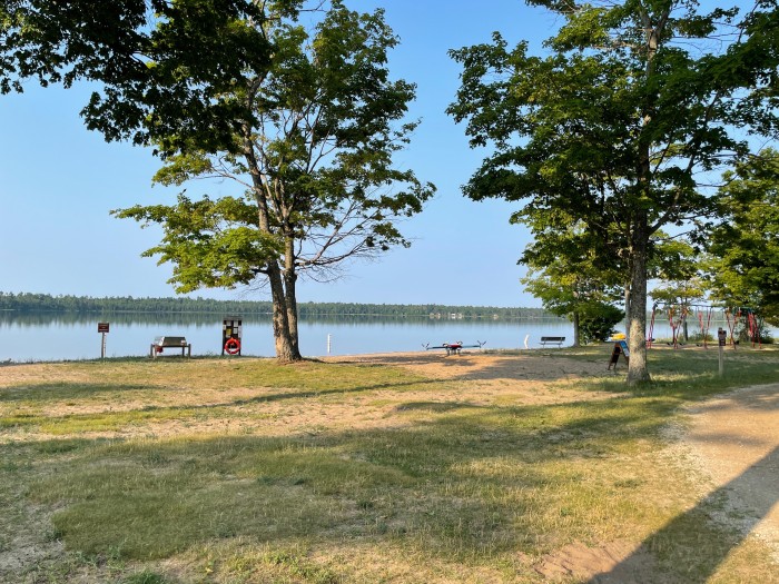 Muskallonge Lake State Park Campground