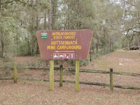 Buttenbach Campground at Croom Motorcycle Area