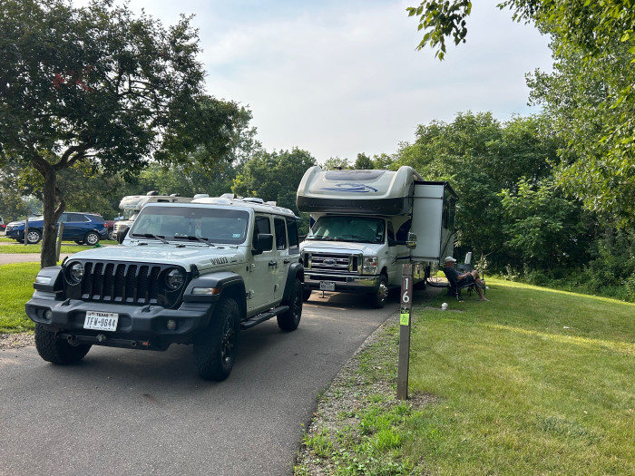 Lebanon Hills Regional Park Campground
