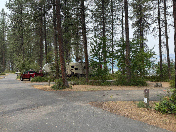 Lake Roosevelt NRA, Hunters Campground