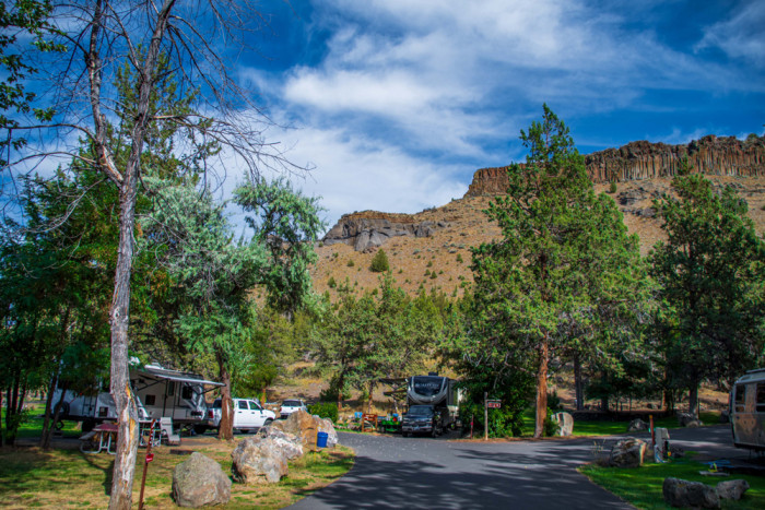 The Cove Palisades State Park, Deschutes River Campground