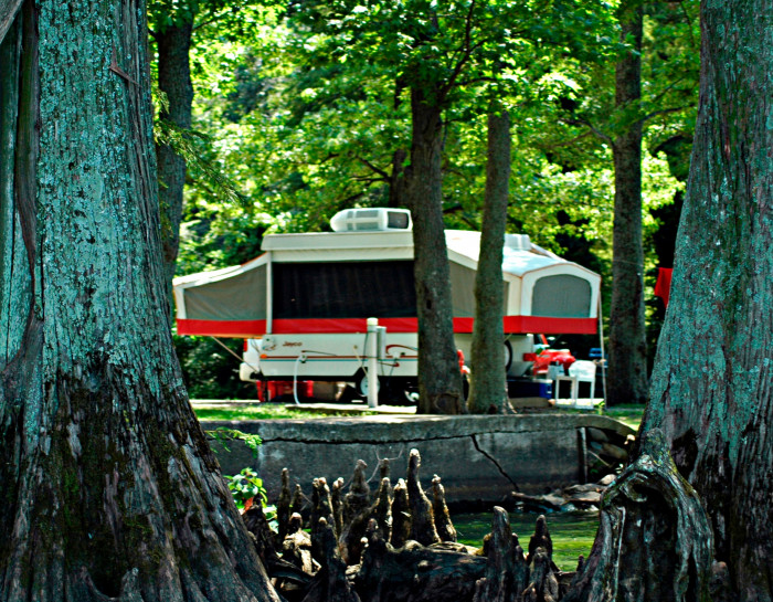 Reelfoot Lake State Park, Airpark Campground