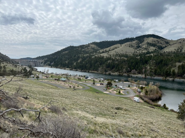 Canyon Ferry Lake, Riverside Campground