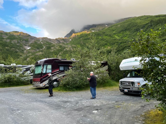 Whittier Parking & Camping