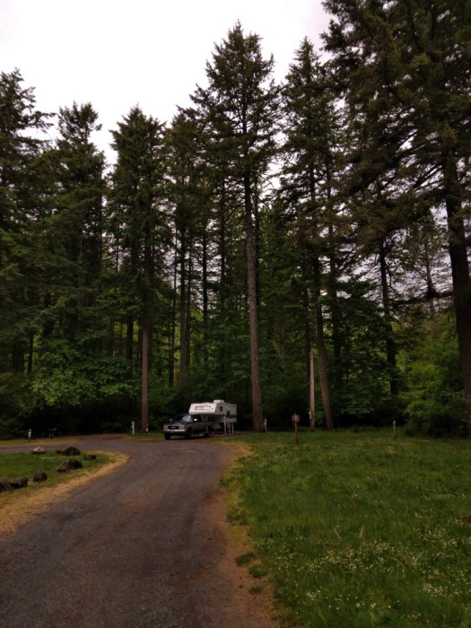 Woodward Creek Campground, Beacon Rock State Park