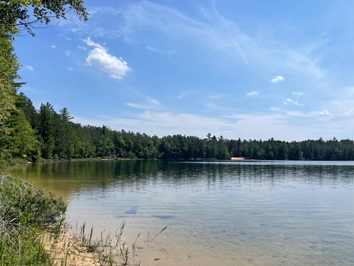 Hiawatha National Forest, Camp 7 Lake Campground
