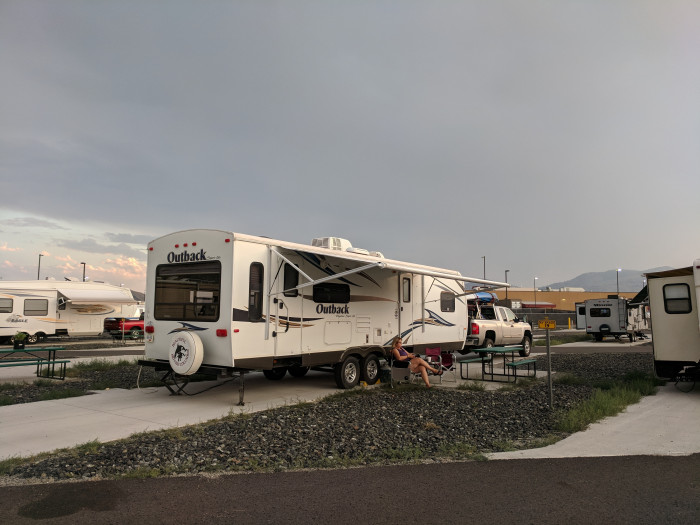 RV Park at 12 Tribes Omak Casino
