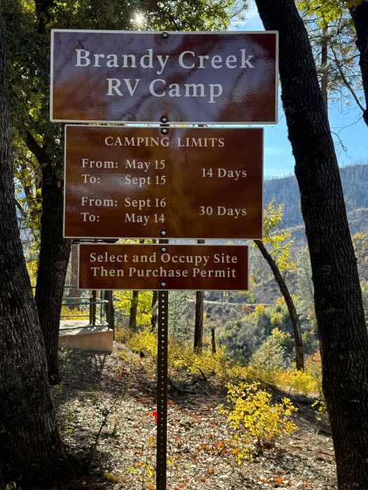 Whiskeytown NRA, Brandy Creek Campground