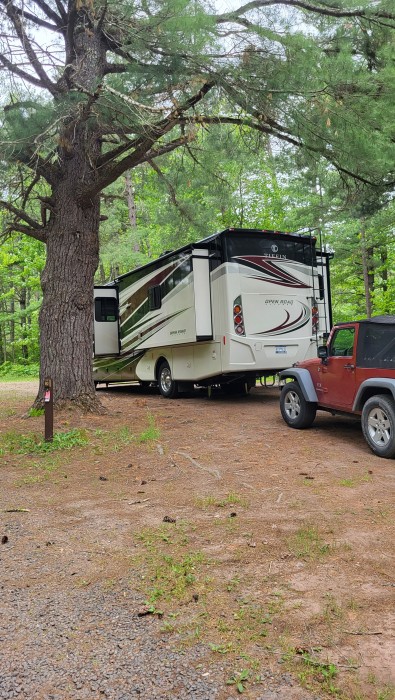 Chequamegon-Nicolet National Forest, Wanoka Lake Campground
