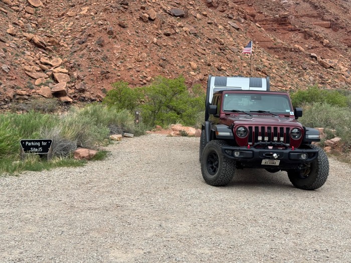 Middle Drinks Canyon Campground