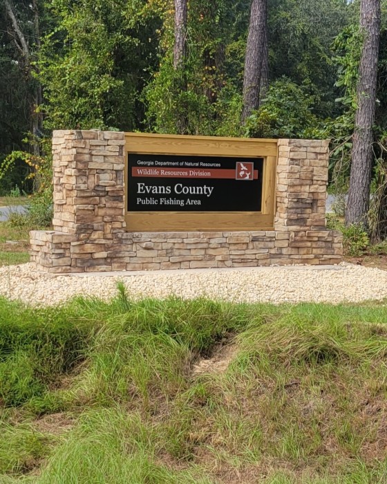Evans County Public Fishing Area Campground