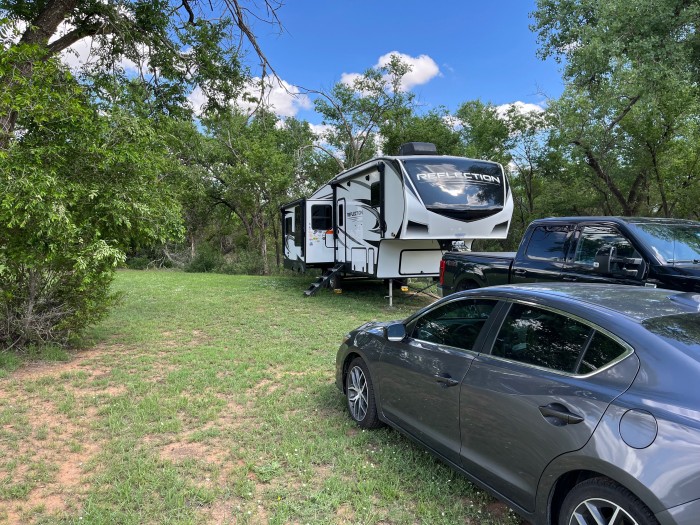 Memphis Texas City Park Camping Area