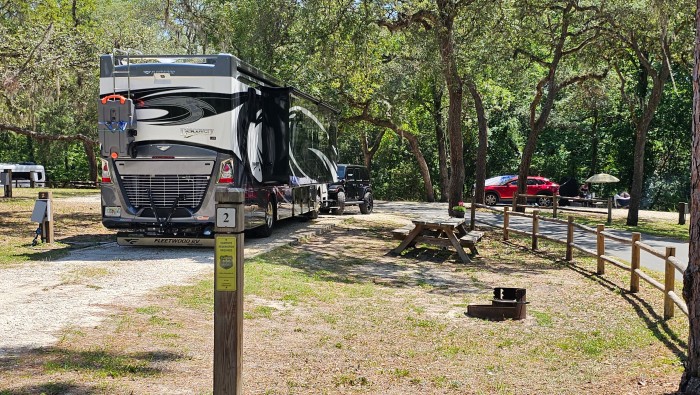 Withlacoochee State Forest, Silver Lake Campground
