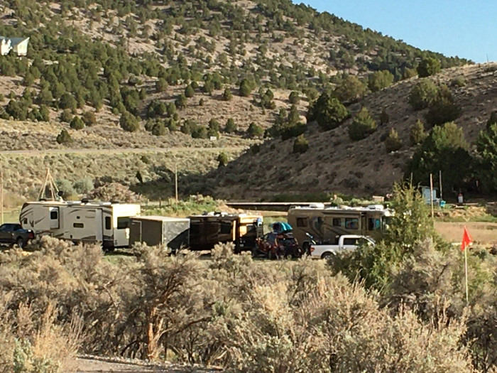 Riverside campground