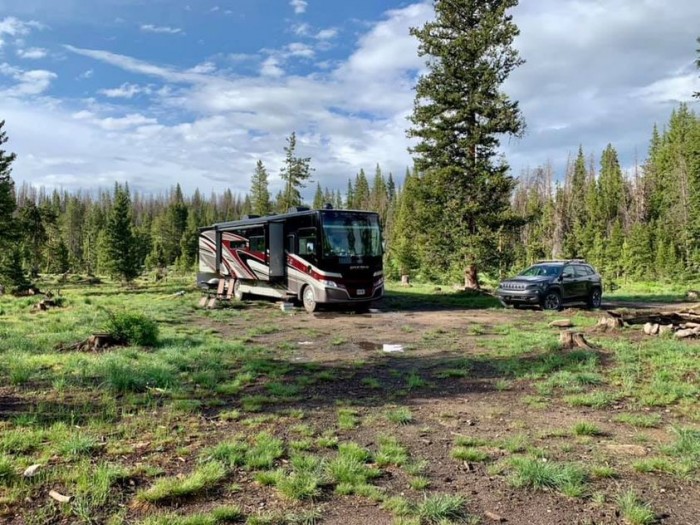 Rabbit Ears Pass Dispersed Camping