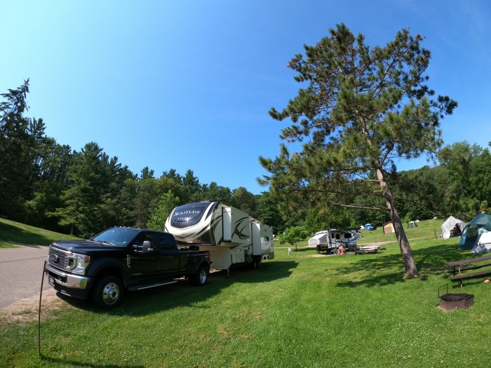Devil’s Lake State Park – Quartzite Campground