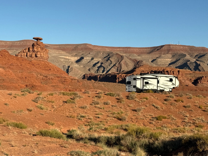 Mexican Hat Rock Private Dispersed Camping