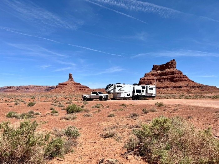 Valley of the Gods Dispersed Camping