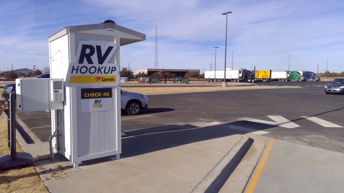 Love’s RV Hookup – Dalhart TX 836