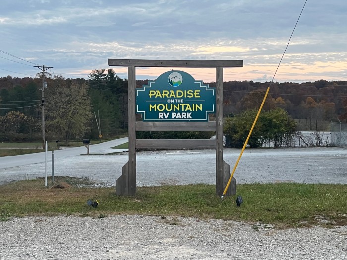 Paradise On The Mountain RV Park