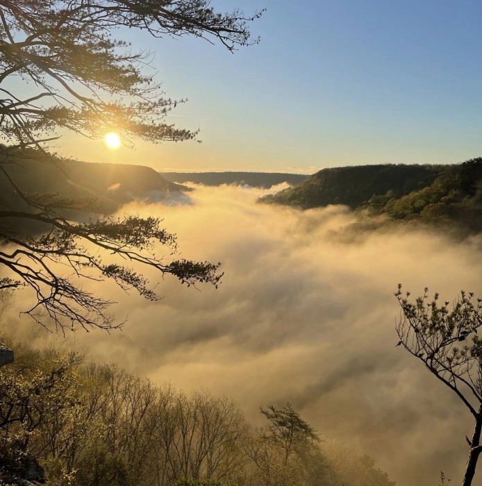 Greeter Falls Campground