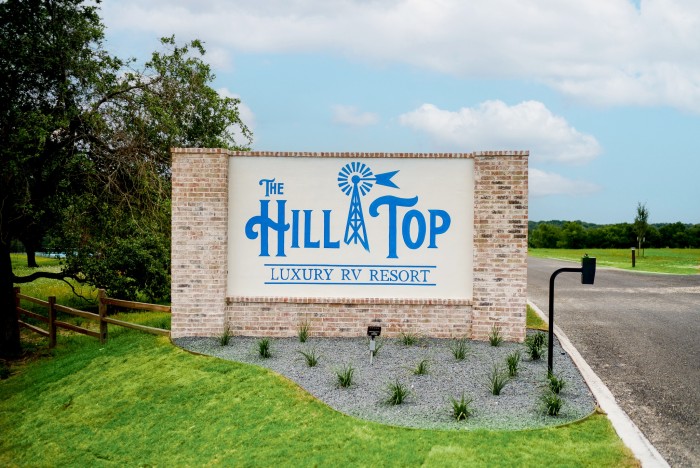 The Hill Top at Brenham Luxury RV Resort