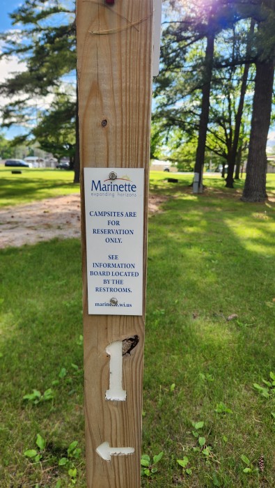 Marinette City Park Campground