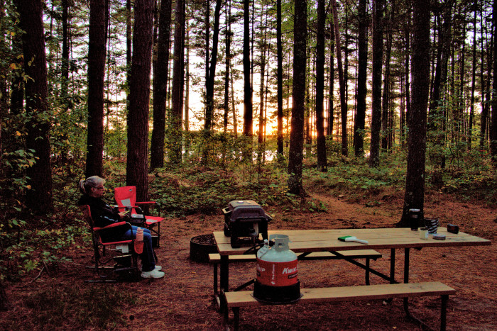 North Highland American Legion St Forest – Musky Lake Campground