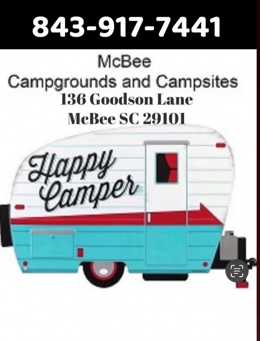 Mcbee Campgrounds and Campsites
