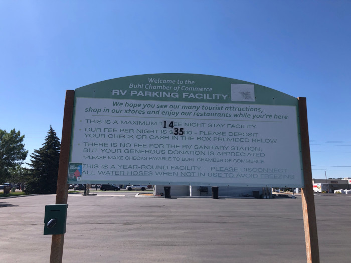 Buhl Chamber of Commerce RV Park