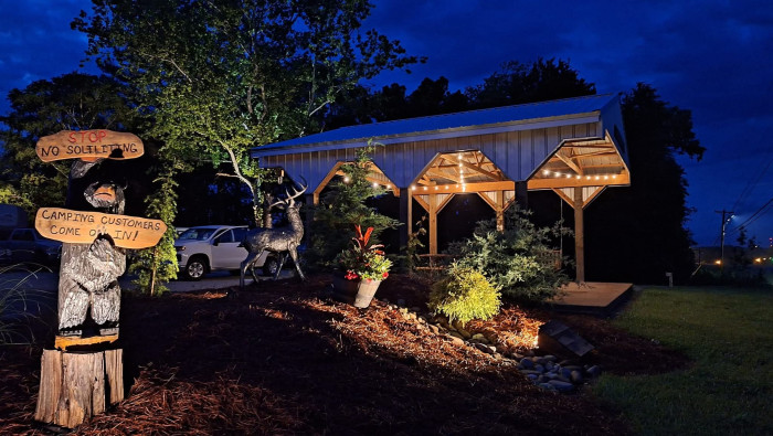 Camping At The Farm