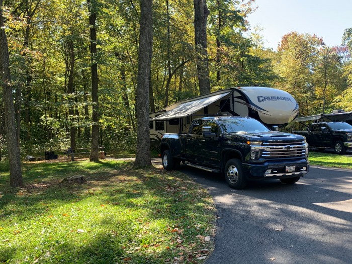 French Creek State Park Campground Loop A