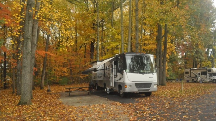Lums Pond State Park Campground