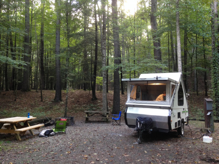 Greenbrier State Forest Campground