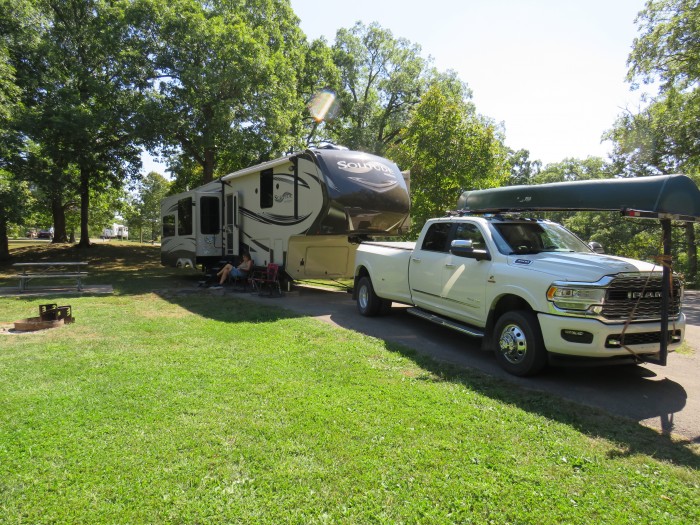 Pershing State Park Campground