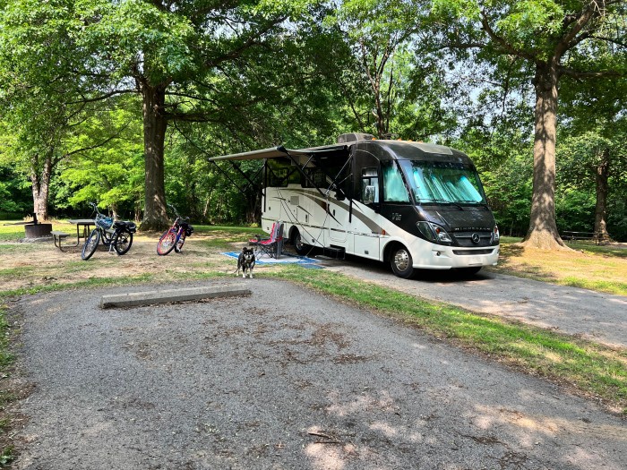 Cave In Rock State Park RV Site