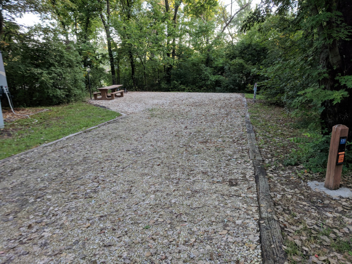 Tuttle Creek State Park, River Pond Campground