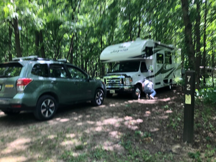 Shabbona Lake State Park Campground
