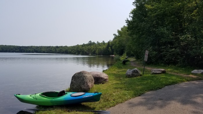 Chequamegon-Nicolet National  Forest, Boulder  Lake Campground