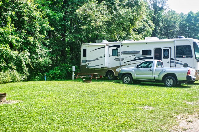 Woodland campground