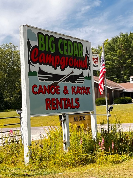 Big Cedar Campground and Canoe Livery