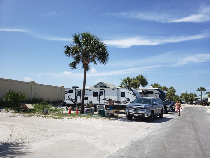 Camping On The Gulf