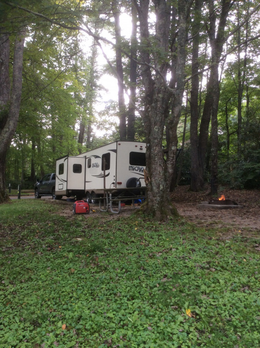 Linville Falls Campground-Blue Ridge Pkwy