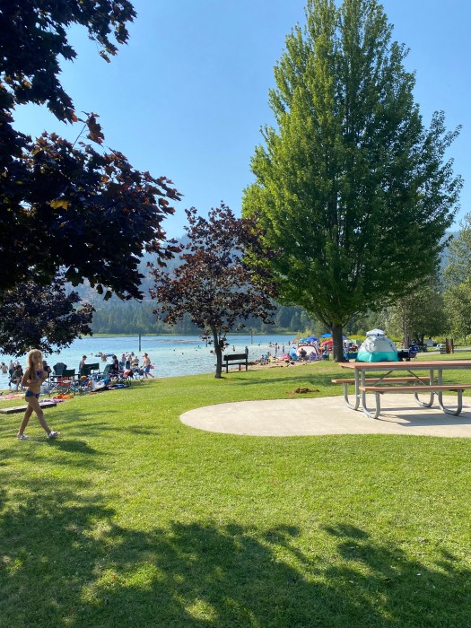 Riley Creek Recreation Area, Riley Creek Campground
