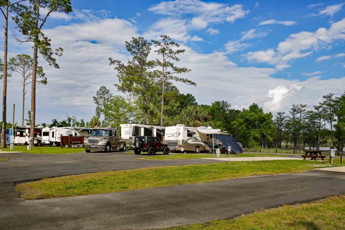 Florida Caverns RV Resort at Merritt’s Mill Pond