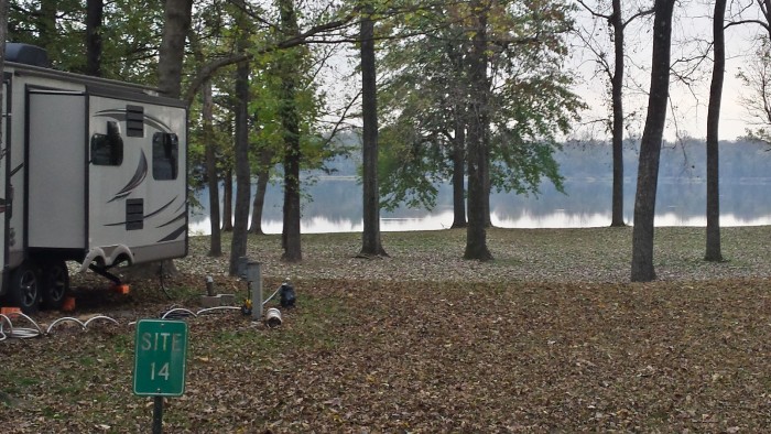 Pine Bluff Regional Park, Saracen Trace RV Park
