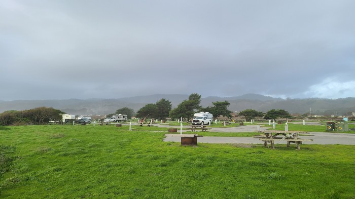 Half Moon Bay State Beach, Francis Beach Campground