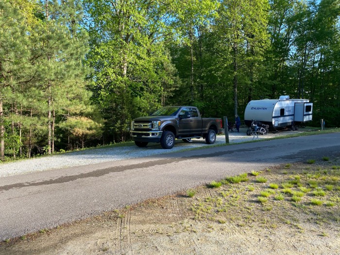Natchez Trace State Park,  Cub Lake Campground
