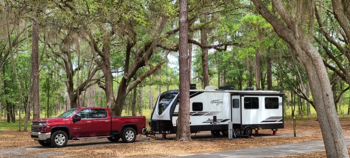 Campground;Reed Bingham State Park campground